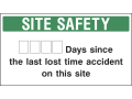 Site Safety - Days Since Accident