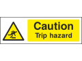 Caution Trip Hazard - Landscape