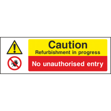 Caution Refurbishment  - Landscape