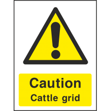 Caution Cattle Grid