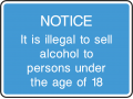 It Is Illegal To Sell Alcohol