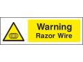 Warning - Razor Wire