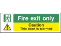 Fire Exit Only