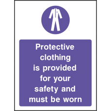 Protective Clothing Is Provided